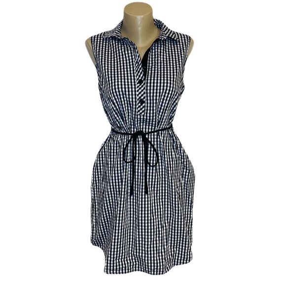 Emma & Michelle [8] Gingham Dress (2076) - Picture 4 of 5